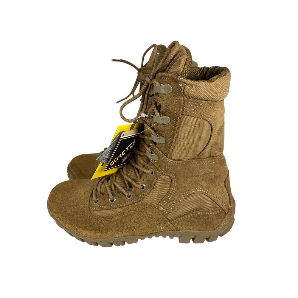 Belleville Gore Tex Brown Leather Lace Up Tactical Boots Men's Size 8.5